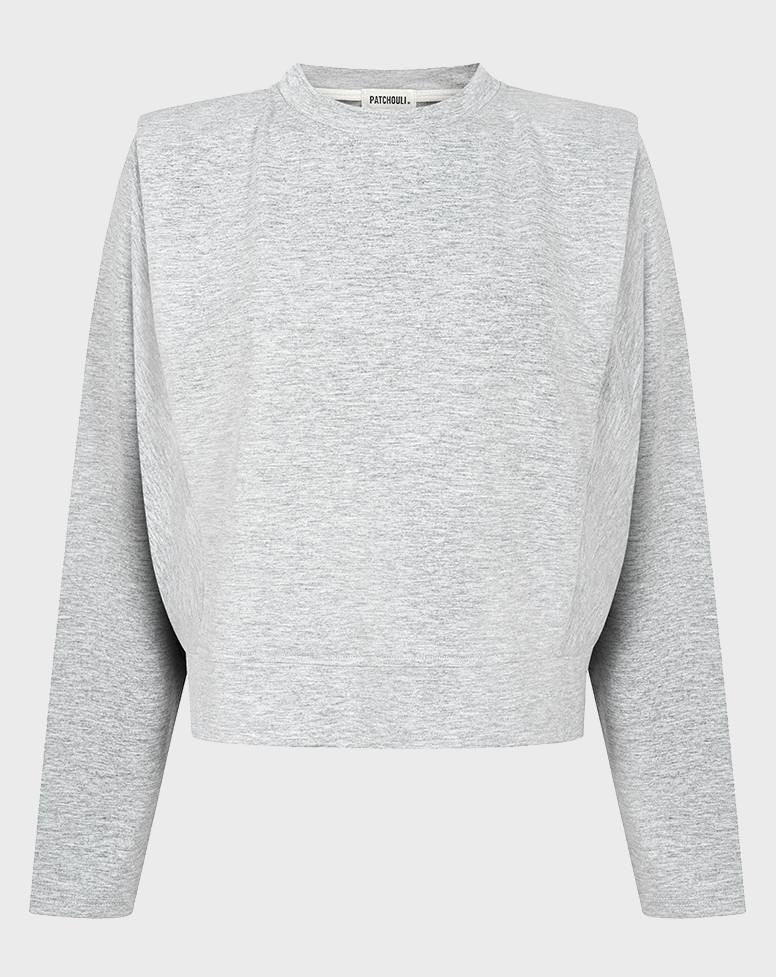 Bluza Art grey z poduchami
