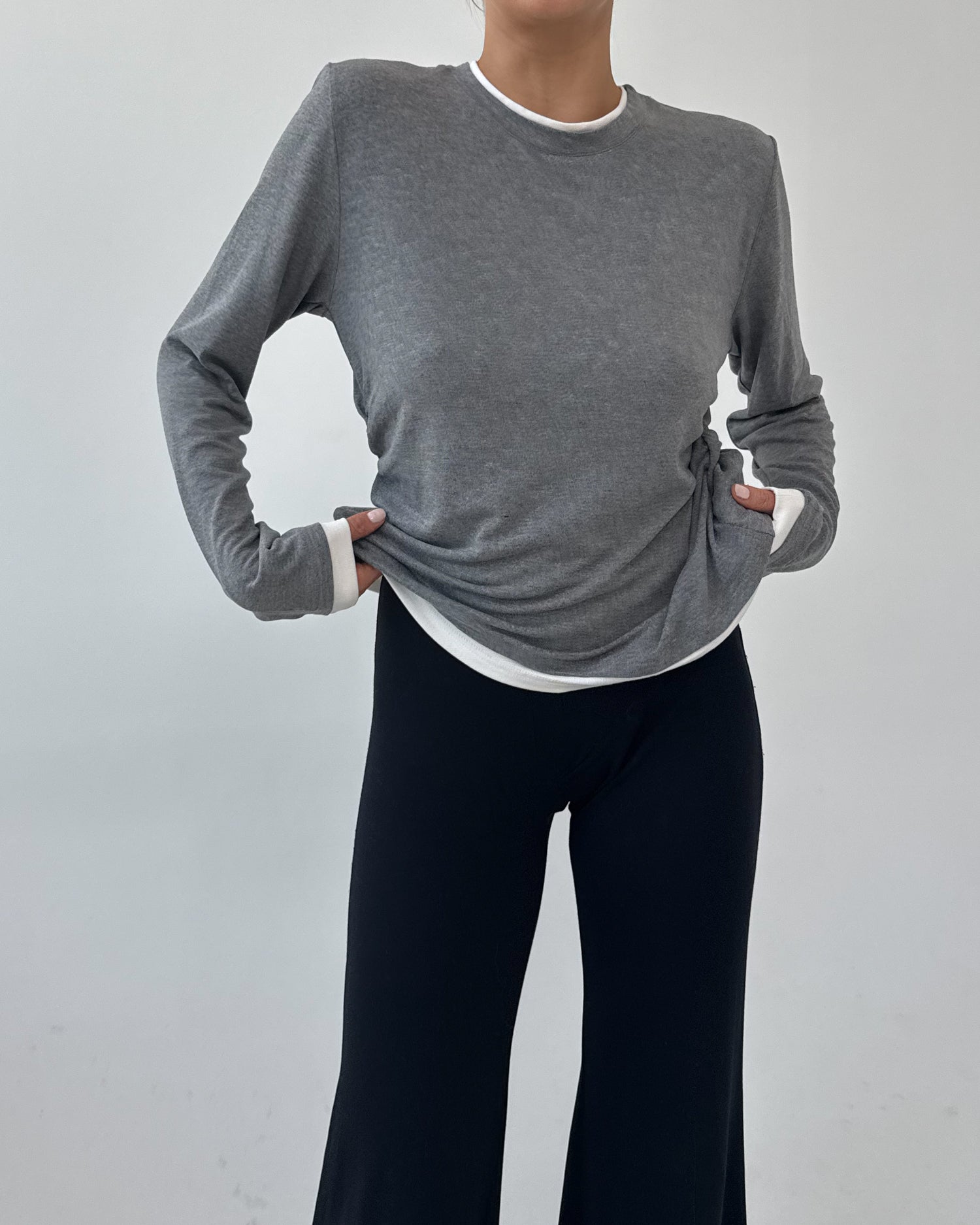 Sweater Touch grey