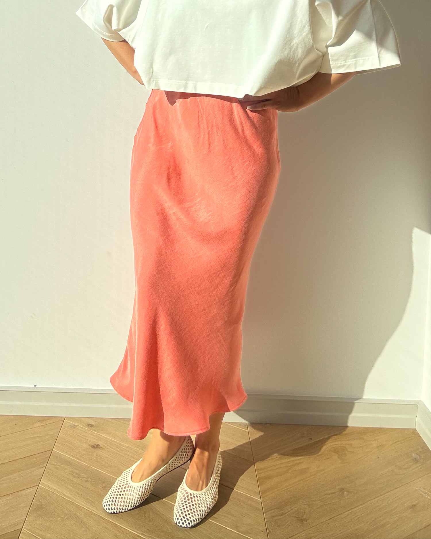 Spódnica Melody midi coral