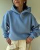 Bluza oversize z dzianiny, kolor sky blue, modna na wiosnę