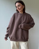Bluza bawełniana w odcieniu chocolate, kapsułowa garderoba