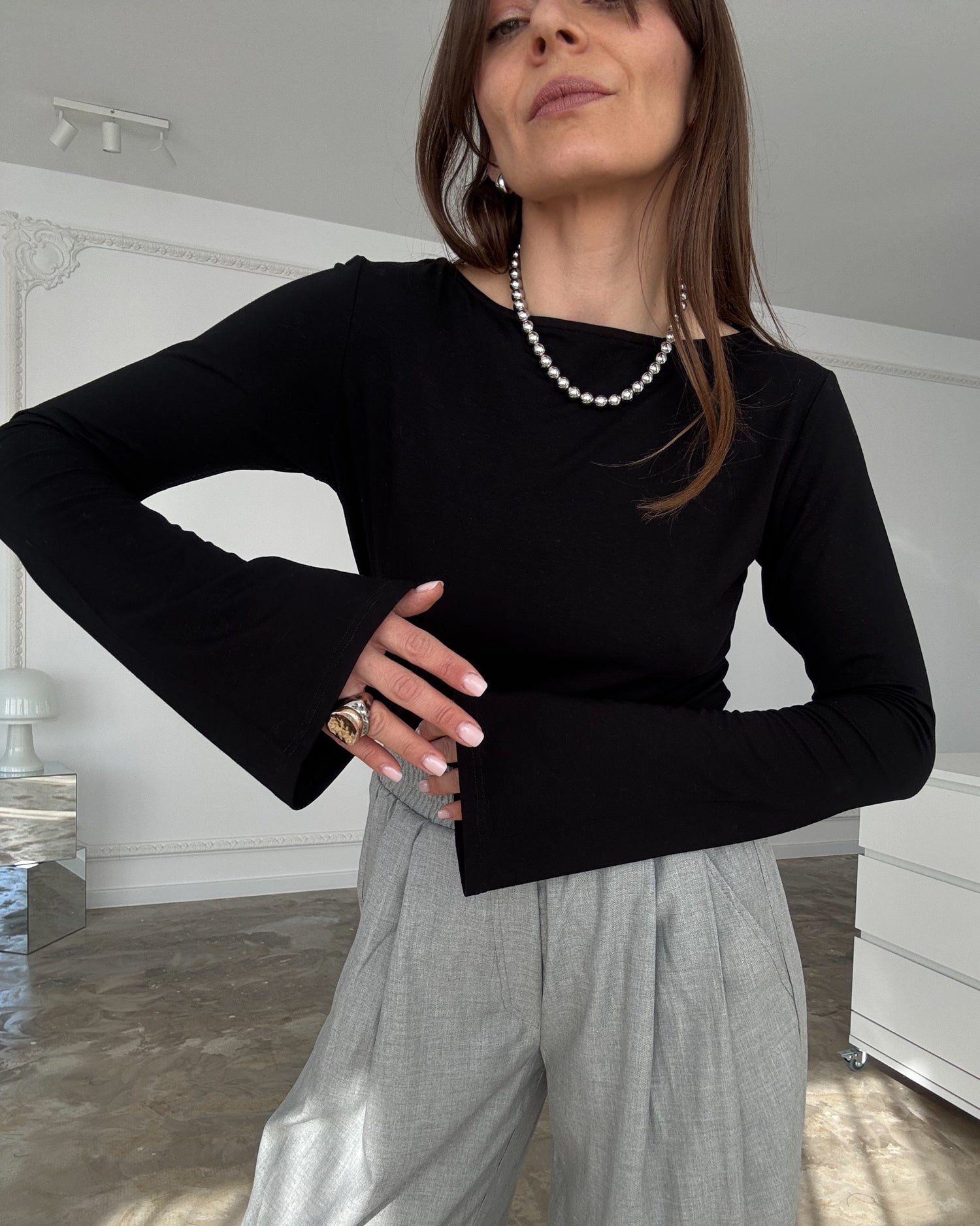 Longsleeve Sense black