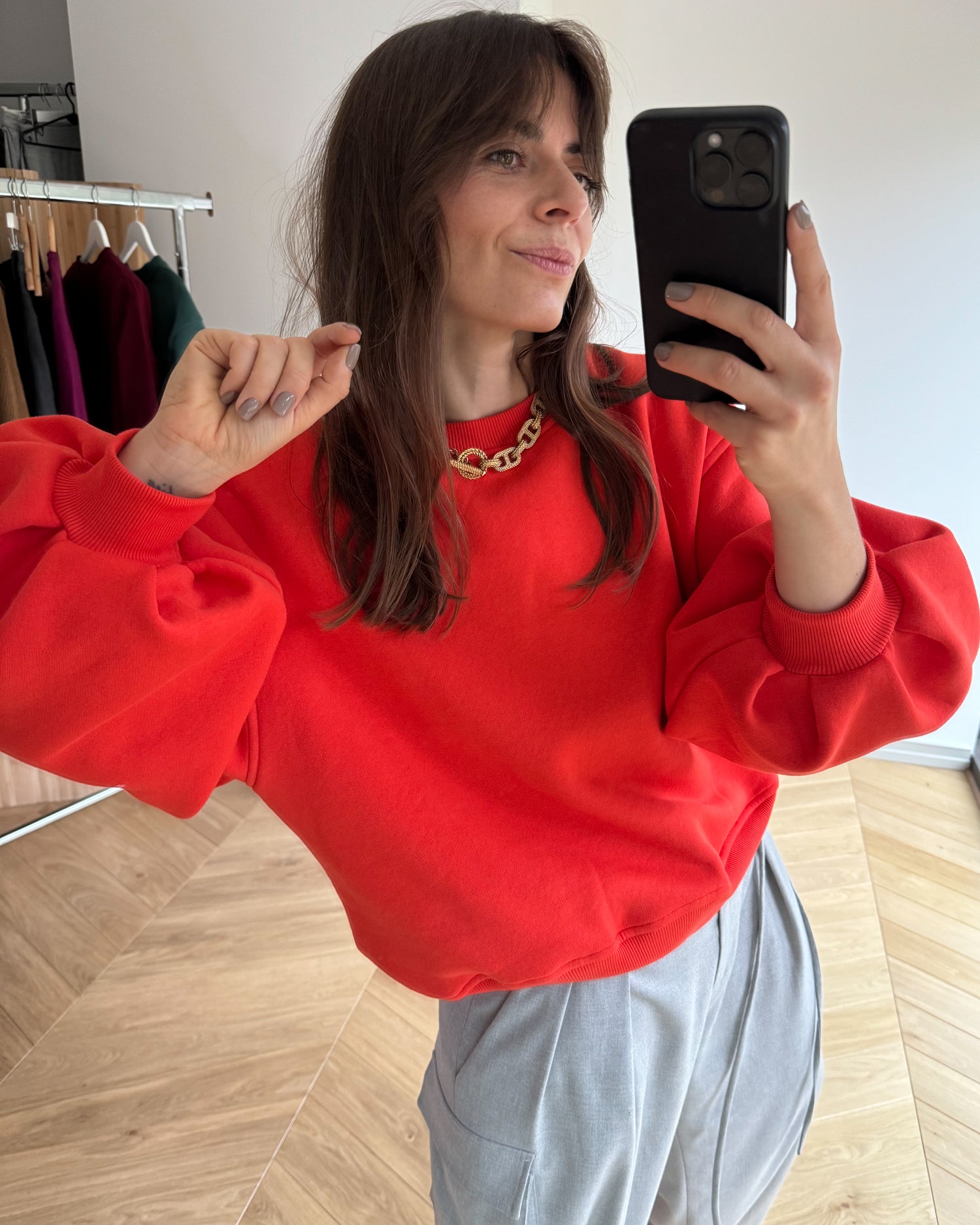Bluza Enjoyable energy 'red' orange